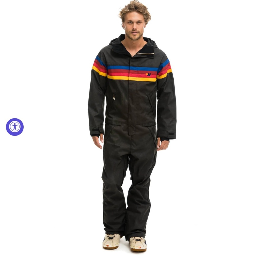 Aviator Nation - Powder Suit - Black - L